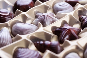 Belgian Chocolate Seashells