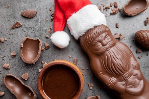 Chocolate Santas