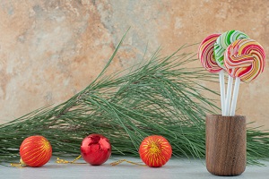 Elderflower Lollipops