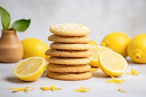 Iced Lemon Cookies