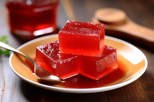 Raspberry Caramels