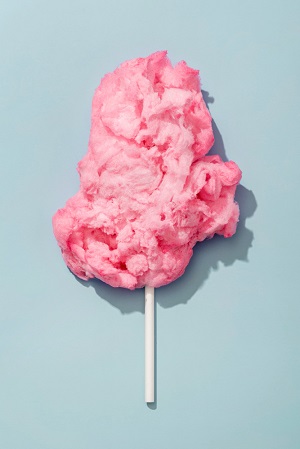 Raspberry Cotton Candy