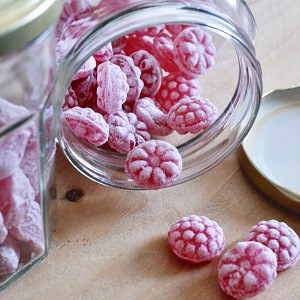 Raspberry Hard Candy