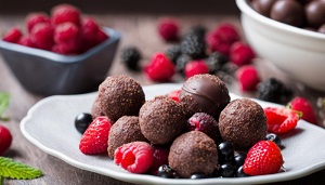 Raspberry Truffles