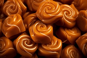 Velvet Caramel Swirls