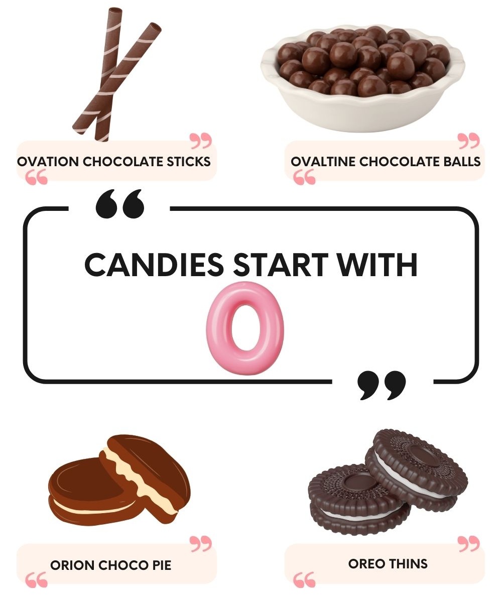 Candies that Start with O