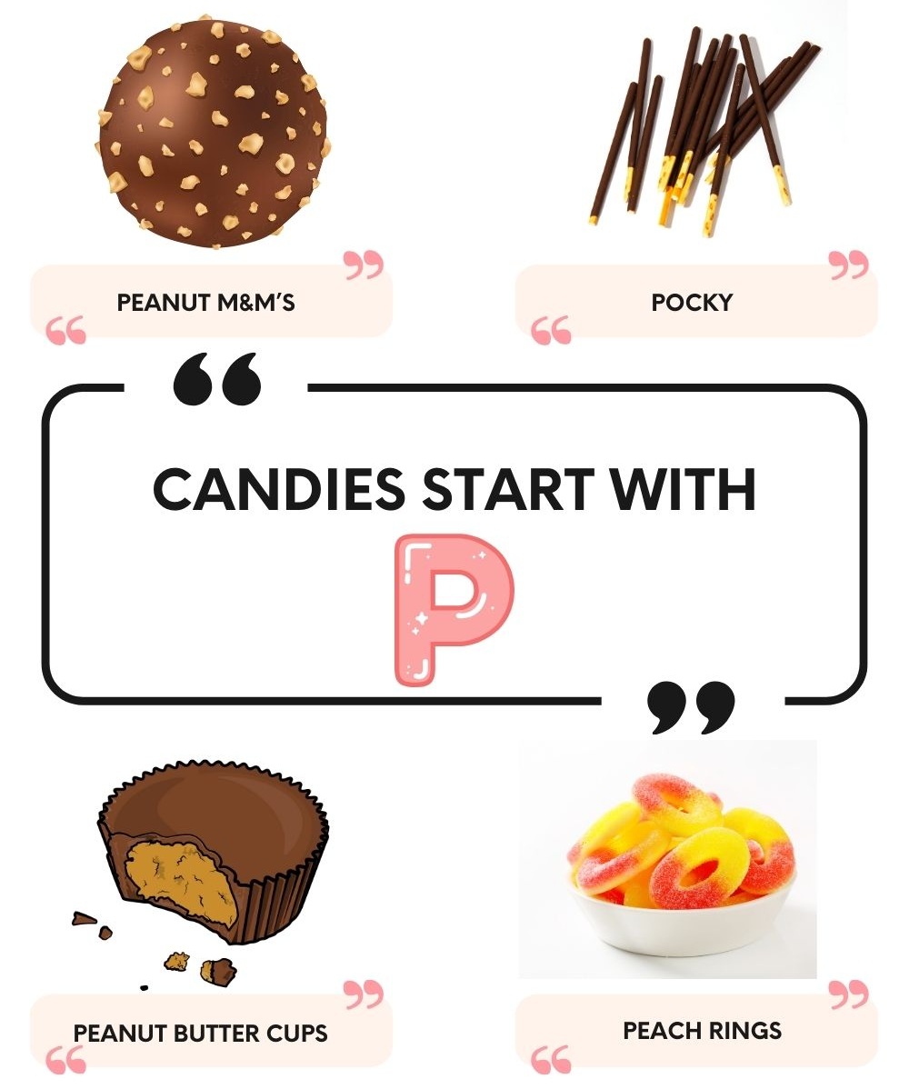 Candies that Start with P