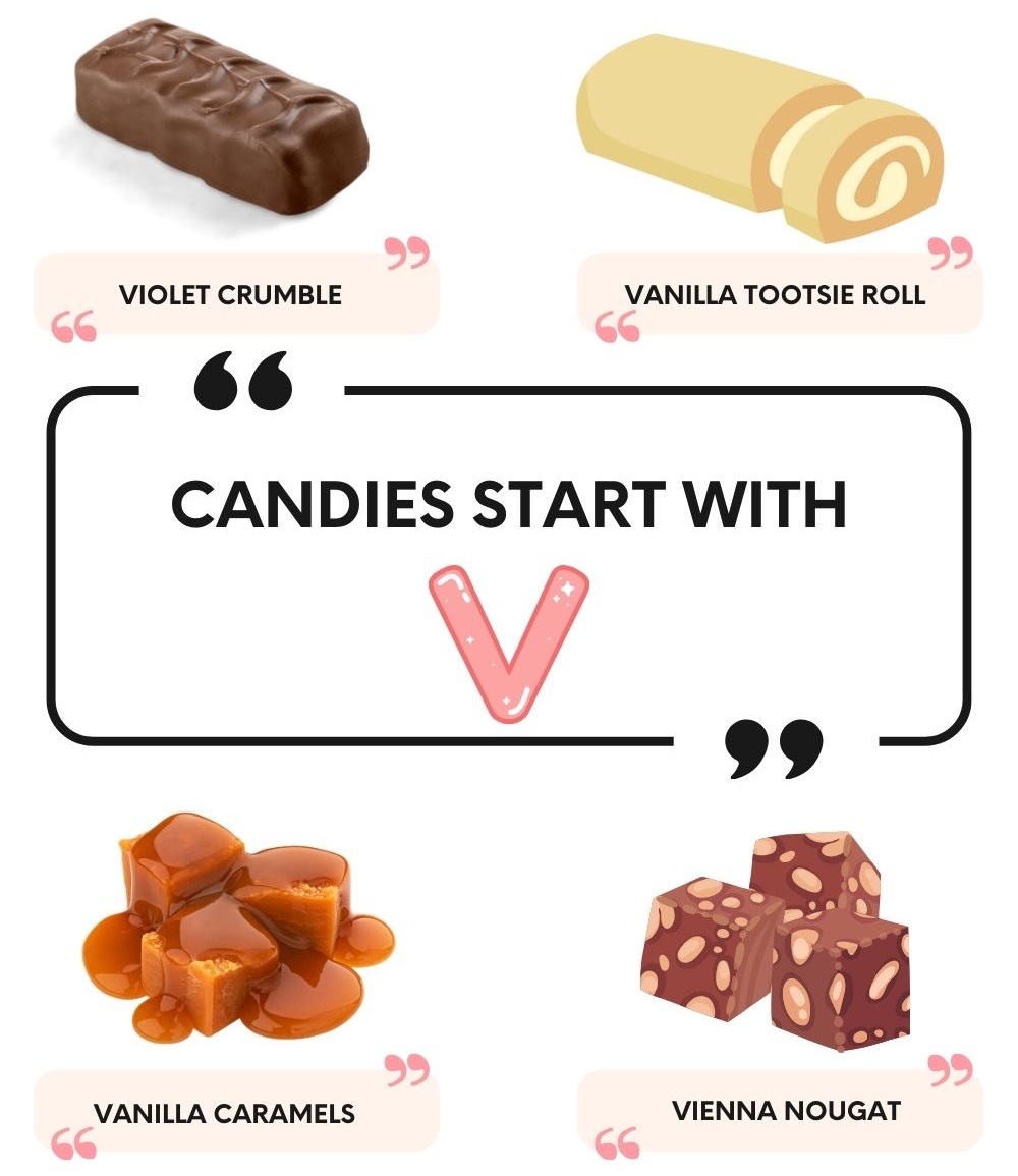 Candies that Start with V